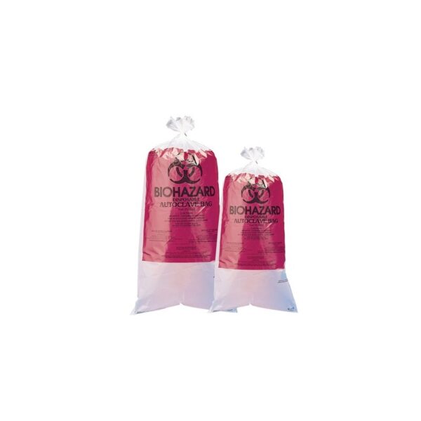 Biohazard Disposal Bags with Warning Label