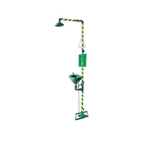 Galvanised Centurion Combination Drench Emergency Eyewash Shower Station