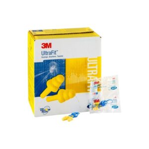 3M E-A-R UltraFit Corded Reusable Earplugs
